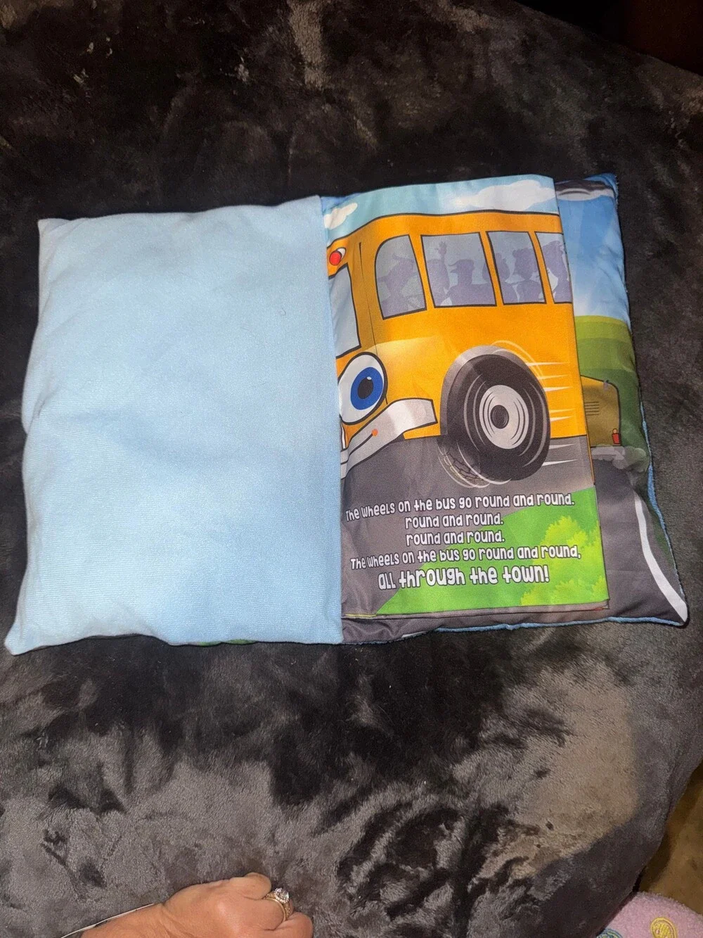 Soft Fabric Book The Wheels on the Bus Children's Toy